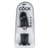 King Cock Gode king Cock 24 x 6.4cm Noir